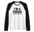 I_m a virgin but this is an old shirt Raglan Baseball Tee