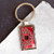 Red circuit board keychain  gift for computer geek
