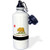3dRose wb_45014_1 "State Flag Of California" Sports Water Bottle, 21 oz, White