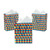 Fun Express - Medium Autism Awareness Gift Bags - Party Supplies - Bags - Paper Gift W  and  Handles - 12 Pieces