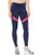 Reebok Workout Ready Mesh Leggings  Vector Navy Pink  XS