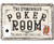 Personalized Poker Room - Durable Metal Sign - 8inch  x 12inch  or 12inch  x 18inch  Use Indoor Outdoor - Great Gift and Decor for Game Room Under 25 Personalized Poker Room - Durable Metal Sign - 8inch  x 12inch  or 12inch  x 18inch  Use Indoor Outdoor - Great Gift and Decor for Game Room Under 25