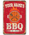 Personalized Metal Sign - BBQ - Durable Metal Sign - 8inch  x 12inch  or 12inch  x 18inch  Use Indoor Outdoor - Great Gift and Decor for Patio  Barbeque Restaurant and Grill Under 25
