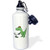 3dRose Funny Green Trex Dinosaur Playing Golf-Sports Water Bottle, 21oz (wb_203784_1)), 21 oz Multicolor