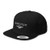 Snapback Hats for Men  and  Women Drone Pilot Silver Embroidery Acrylic Flat Bill Baseball Cap Black