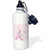 3dRose wb_106916_1"4910 Nuttier Than a Squirrel Turd Funny Sarcasm Cartoon" Sports Water Bottle, 21 oz, White