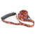 Pet Care Preferred Syracuse Orange EZ Grip Nylon Leash - S M