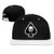 Snapback Hat Ace of Spades Flat Bill Hip Hop Baseball Cap White Snapback Hat Ace of Spades Flat Bill Hip Hop Baseball Cap White