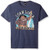 Disney Men_s Moana Maui Whole Island Lift Graphic T-Shirt  Navy Heather  4X-Large