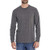 Eddie Bauer Men_s Long Sleeve Tee -Heather Charcoal  N-
