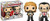 Funko POP WWE-inch Million Dollar Maninch  Ted Dibiase  and  I.R.S-. 2 Pack