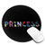 P.R.I.N.C.E.S.S Printed Round Mouse pad  Office Desktop or Gaming Cloth Surface Natural Rubber Round Mouse Mat