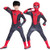 Spiderman Far From Home Costume for Boys Kids Superhero Suit Halloween Cosplay -Kids-S-Height 45-49in--