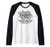 I_m fine everything is fine I_m fine Teacher life Christmas Raglan Baseball Tee