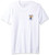 adidas Originals Men_s Skateboarding Pushing Trefoil Tee  White Collegiate Orange Tactile Yellow  XS