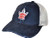 Toronto Maple Leafs Retro Brand Navy Worn Mesh Vintage Adjustable Snap Hat Cap