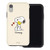 WiLLBee Compatible with iPhone Xs Max Case Peanuts Layered Hybrid -TPU  Plus PC- Bumper Cover - Snoopy Woodstock Hug