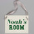 Room Sign Name Plaque for College Dorm Room Boys