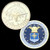 U.S. United States Air Force USAF - B-52 Stratofortress - Gold Plated Challenge Coin