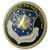 U.S. United States Air Force USAF - Space Command - Guardians of The High Frontier - Gold Plated Challenge Coin