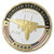 U.S. United States Navy USN - F-14 Tomcat - Gold Plated Challenge Coin