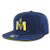 Murray State University Racers NCAA Flat Bill Snapback Baseball Cap Hat Navy Blue
