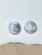 10mm White Howlite Gemstones and Sterling Silver Post Earrings 10mm White Howlite Gemstones and Sterling Silver Post Earrings