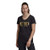 adidas Women_s Foil Graphic Tee  Black XL