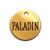 Bridle Halter Tag THICK - 1inch  Custom Engraved Solid Brass or Nickel Silver