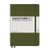 Leuchtturm1917 Medium Hardcover Notebook, 5.75 X 8.25 inches, 249 Blank Pages, Army (348104)