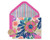 Papyrus Bright Flowers Handmade Boxed Note Cards with Glitter, 8-Count