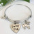 Pug Dog Bracelet - Charm Bangle for Dog Owners - Pet Themed Jewelry
