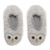 Bioworld Harry Potter Hedwig Padded Slippers -Large Extra Large- White