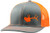 LINDO Trucker Hat - Bugling Elk -Graphite Orange-