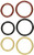 M2m Cock Ring  Interchanger  Nitrile  Black br n