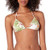 Roxy Junior_s Printed Beach Classics Tiki Tri Bikini Top  Bright White HERBIER S  XS