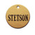 Bridle Halter Blanket Tag THICK - 1 1 4inch  Disc Custom Engraved Solid Brass or Nickel Silver