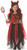 Rubie_s Color Magic Devil Child_s Costume  Red Black  Medium