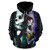 PONGONE Nightmare Before Christmas Hoodie Jack  and  Sally Skellington Pullover Hoodie XL PONGONE Nightmare Before Christmas Hoodie Jack  and  Sally Skellington Pullover Hoodie XL