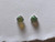 Tiny 4mm Black Opal Gemstones set in Sterling Silver Post Earrings