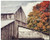 Rustic Farmhouse Wall Art Home Decor Barn in Fall Print -Not Framed-. 8x10  11x14 or 16x20. -FBML-