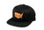 Branded Bills The Constitution  Leather Patch Snapback Hat - OSFA Black