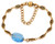 Alex and Ani Women_s Crystal Pond Magnetic Bracelet  Rafaelian Gold