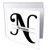 3dRose BrooklynMeme Monograms - Bold Script Monogram N - Newman - 12 Greeting Cards with envelopes -gc_305700_2-
