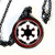 Star Wars inspired GALACTIC EMPIRE necklace - Sith  Jedi - HM