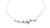Tiny Birds on Branch Sterling Silver Charm Necklace Wren