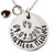 Personalized Baby Footprints Mom Necklace  Birthstone Necklace - Mother_s Day Gift for Mom