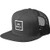 RVCA Va All The Way Trucker Hat Iii Dark Charcoal One Siz