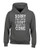shop4ever Sorry I_m Late I Didn_t Want to Come Hoodies Sayings Sweatshirts Medium Charcoal 0