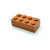 LEGO Parts and Pieces  Sand Orange -Medium Nougat- 2x4 Brick x50
